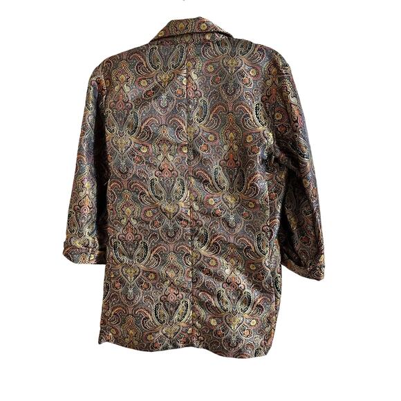 Chicos Vintage Brocade Blazer - Picture 5 of 6
